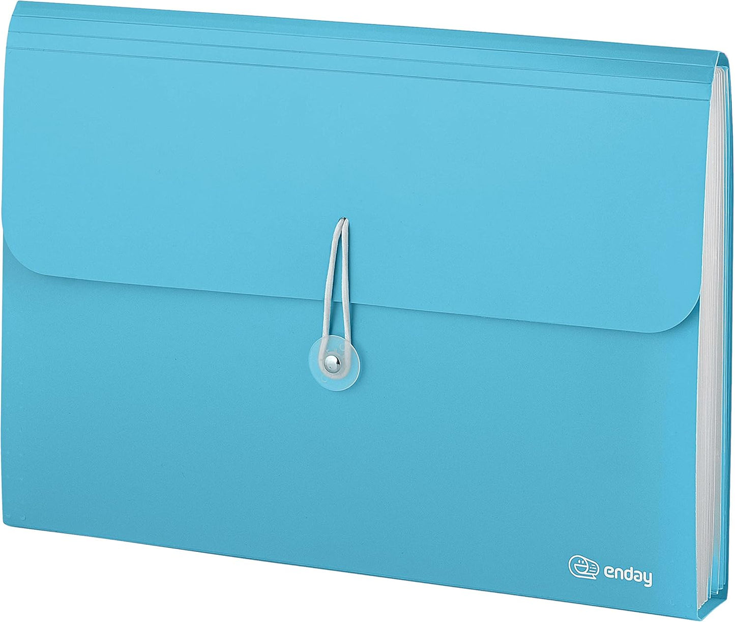 Accordion File Organizer 13 Pocket Expanding File Folder with Labels, Accordion File Organizer Letter Size Letter A4 Paper for Receipts, Bills and Documents 13" x 9.5” –by Enday