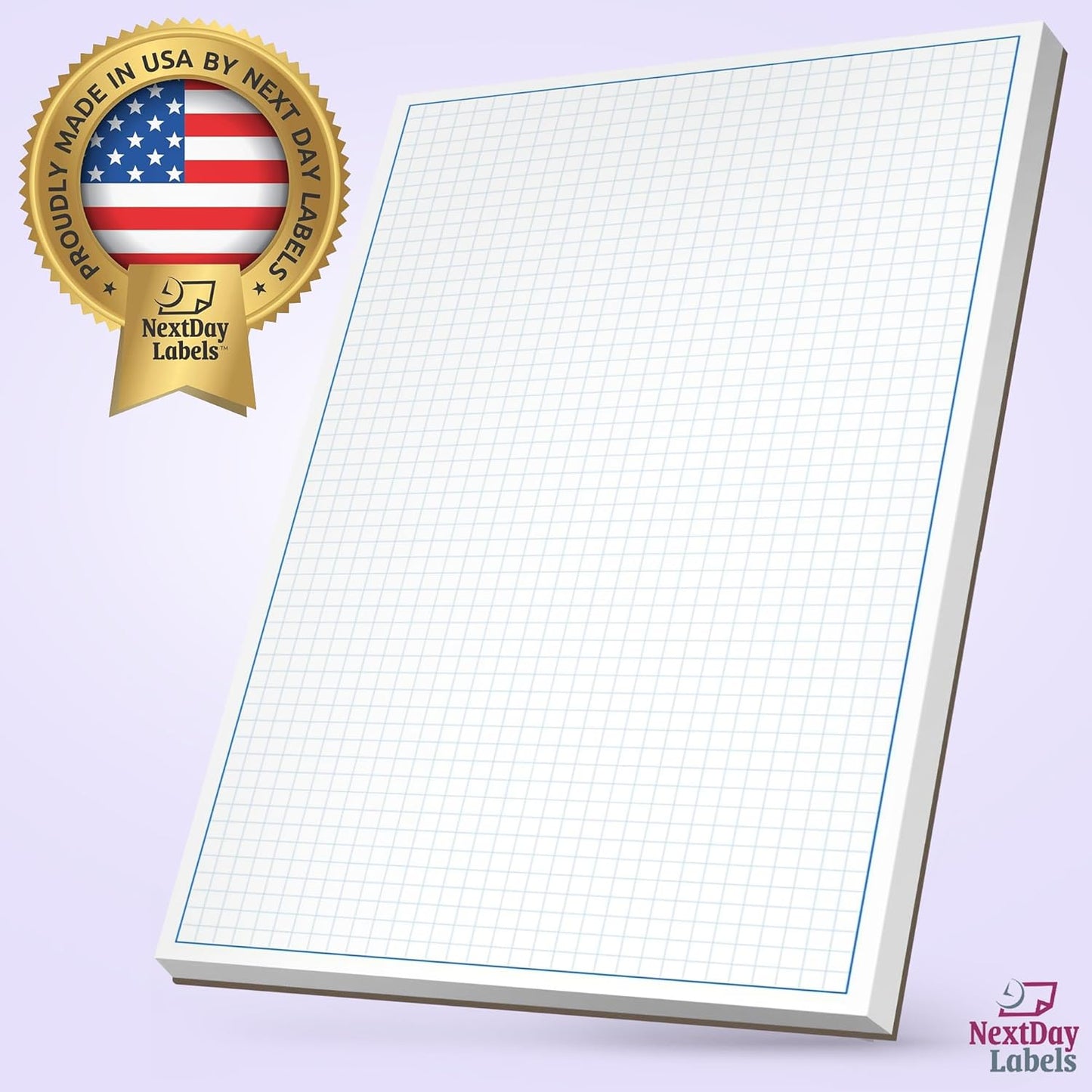 Graph Paper Pad for Blueprint Drawings, Drafting, Engineering Drawing, and Planning - Graph Paper 11x17 Blueprint Quadrille Grid Paper Pads with Blue Lines, High Brightness 50 Sheets (5-Pack)