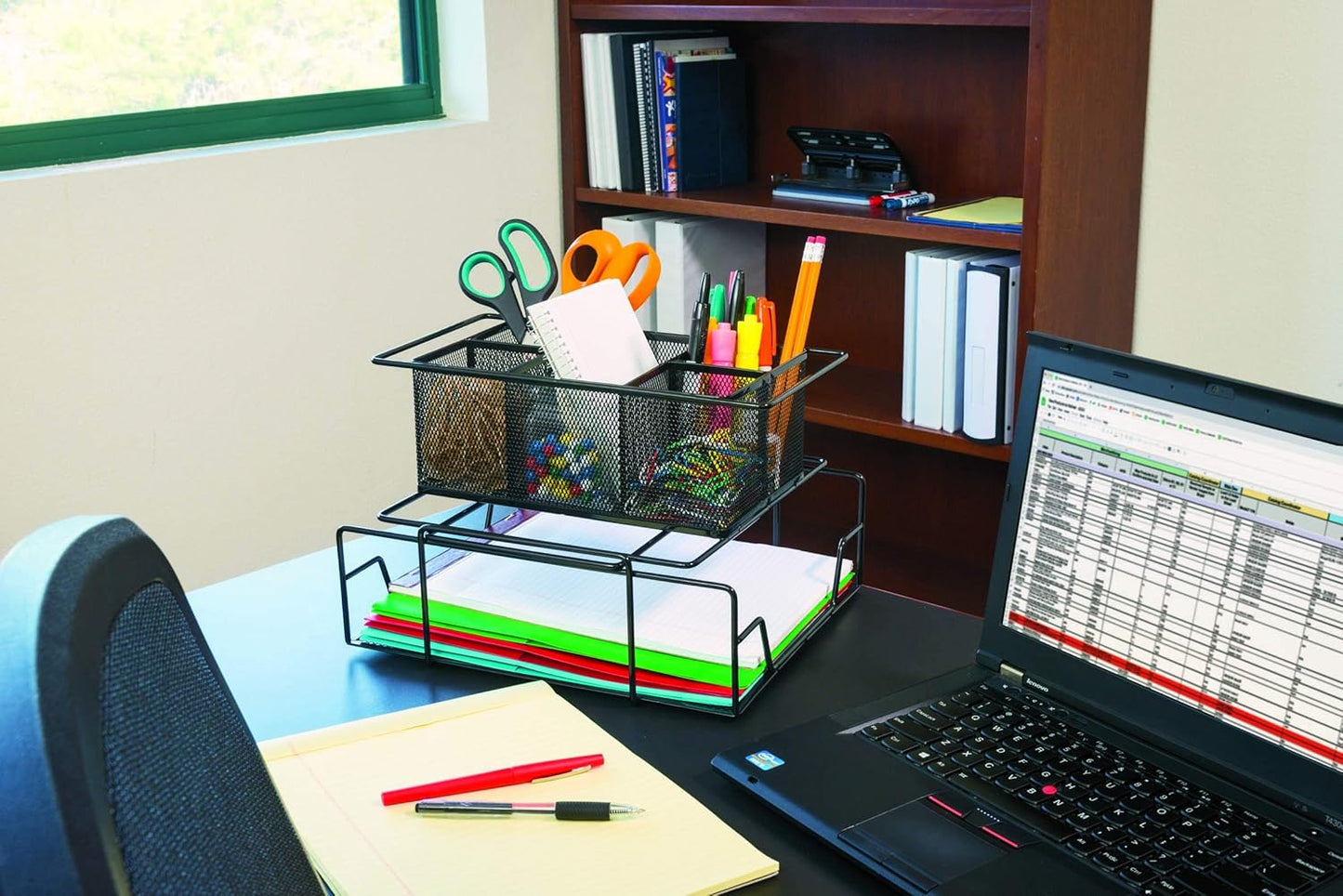 Really Good Stuff Group Materials Caddy (Black)