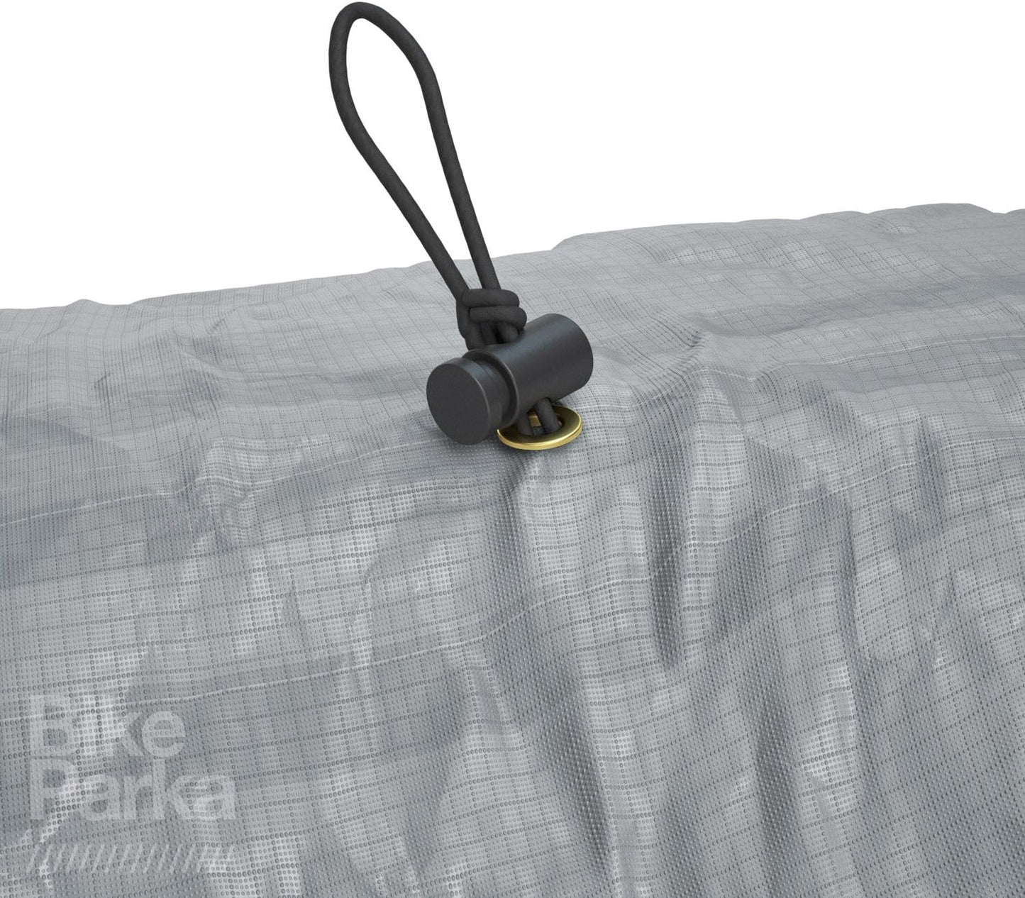 Urban Bike Cover - Waterproof & Durable with Lock-Through Panels, RipStop fabric, Adjustable for Any Bike, Attachable Stuff Sac - Ideal for Bikes in Daily Use (Pavement Grey)