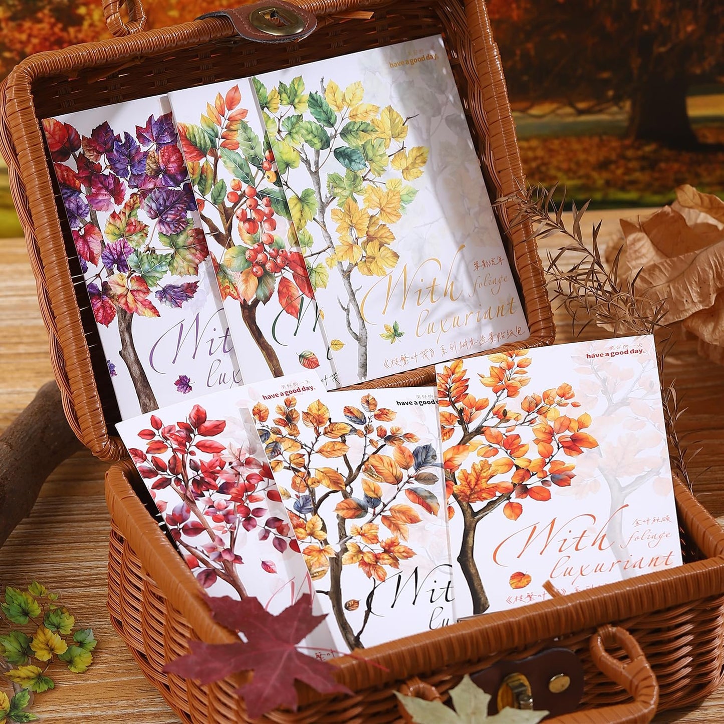 Foliage PET Sticker Set, 150PCS Leaf and Branch Stickers for Scrapbooking, Journaling, DIY Crafts, and Art Supplies