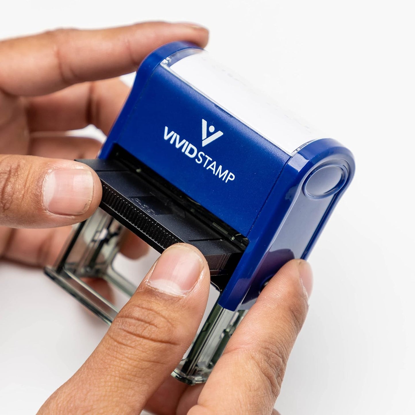 Incomplete Finish and Return Teacher Self Inking Rubber Stamp (Blue Ink) - Medium