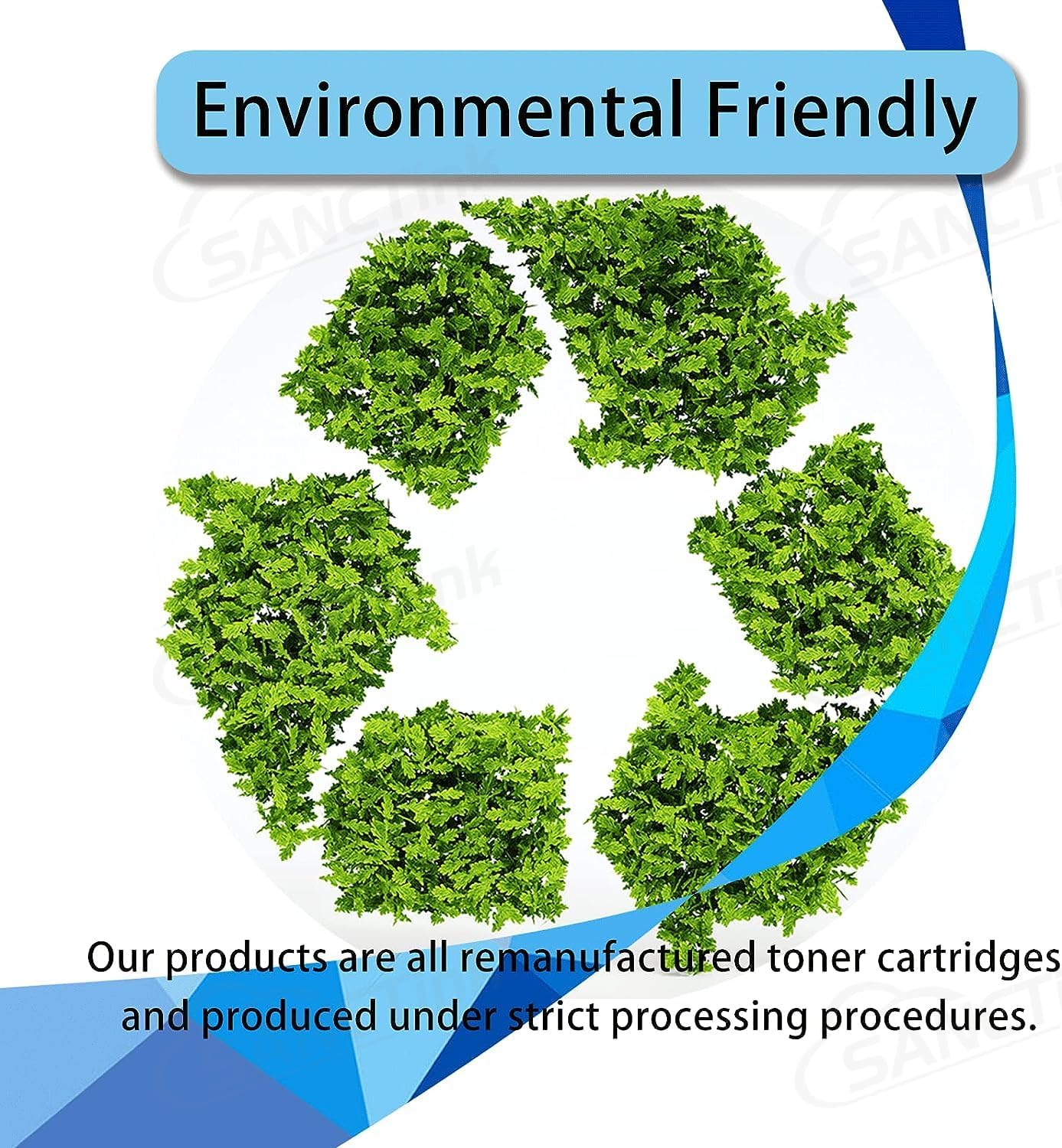Remanufactured Toner Cartridge Replacement for Lexmark CS317 CS417 CS417dn CX317 CX317dn CX417 CS317dn CS517 CX517 CX417de 71B10K0 71B10C0 71B10M0 71B10Y0 71B0010 (High Yeild, 4-Pack)