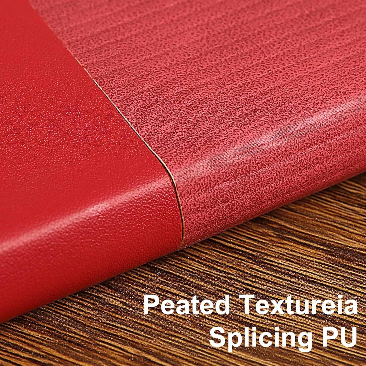 Lined Journal Notebook for Work College Ruled Note Book 5.79"x8.27" A5 PU Leather Daily Journaling 216 Pages for Women Men Writing Home School Supplies Business (A5 Lined 216pages, 08-Red)