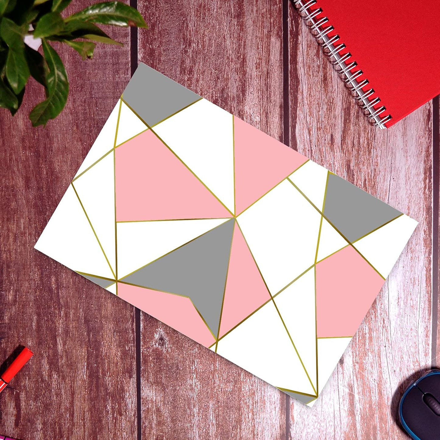 100 Count - 12 x 15.5 inch Poly Mailers Shipping Bags Envelope Triangle Print Mailing Package for Clothing-Self Seal…