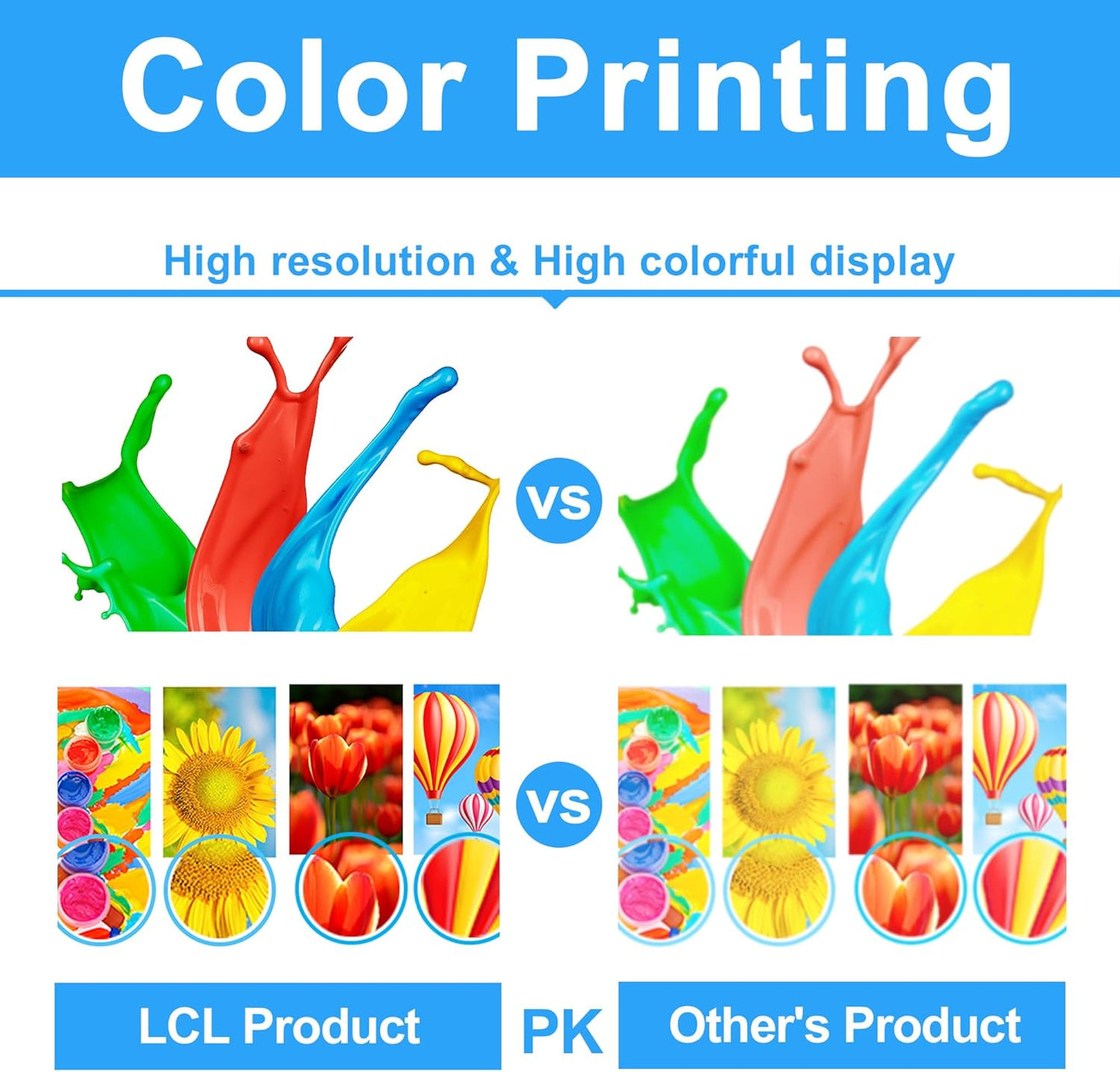LCL Remanufactured Toner Cartridge Replacement for HP 645A C9730A 5500 5500n 5500dn 5500dtn 5500hdn 5550 5550n 5550dn 5550dtn 5550hdn (1-Pack Black)