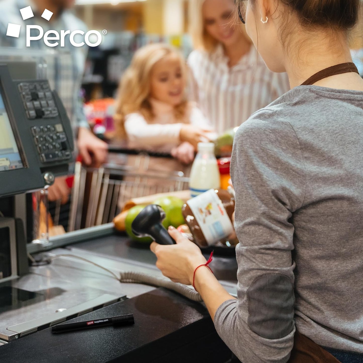 Perco Counterfeit Money Detector Pen - Easy to Use and Reliable Universal Currency Fake Bill Checker for Personal & Commercial Use - Ensures Authenticity & Prevents Fraud