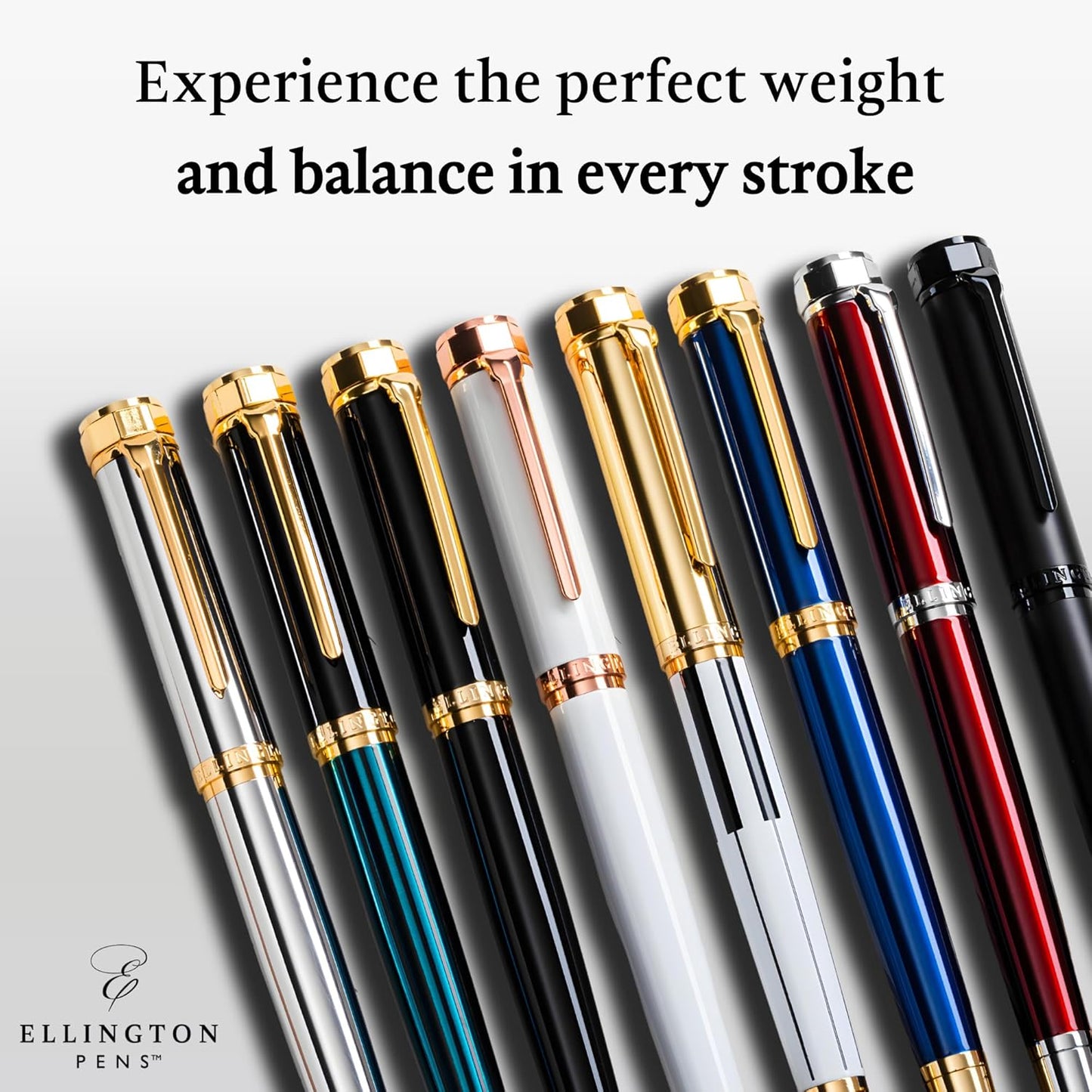 Luxury Fountain Pen Set - Smooth Extra Fine Nib - Includes Refillable Ink Converter, 3 Ink Cartridges, Gift Box - Fountain Pen For Writing - Calligraphy, Journaling, Sketching
