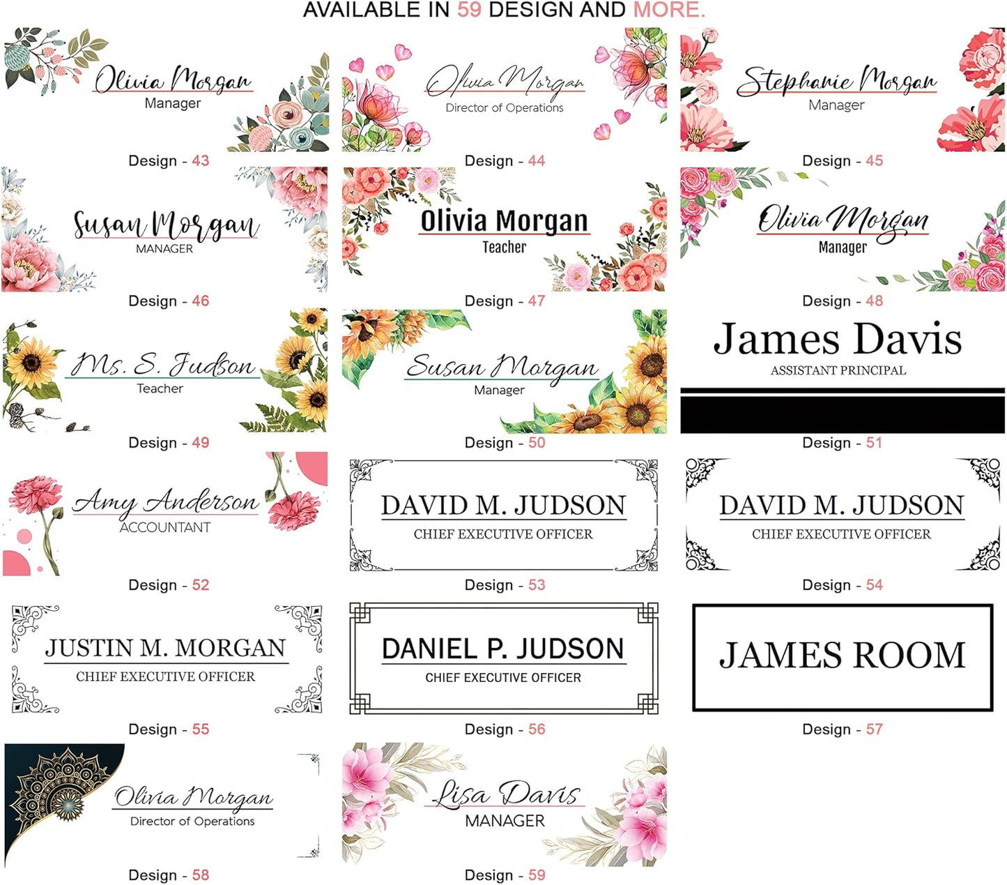 Office Desk Name Plate Personalized | Custom Name Plates for Desks on Acrylic Glass Decor | Office Desk Decor Nameplate | Desk Accessories | Galaxy Sky - (8"x3")