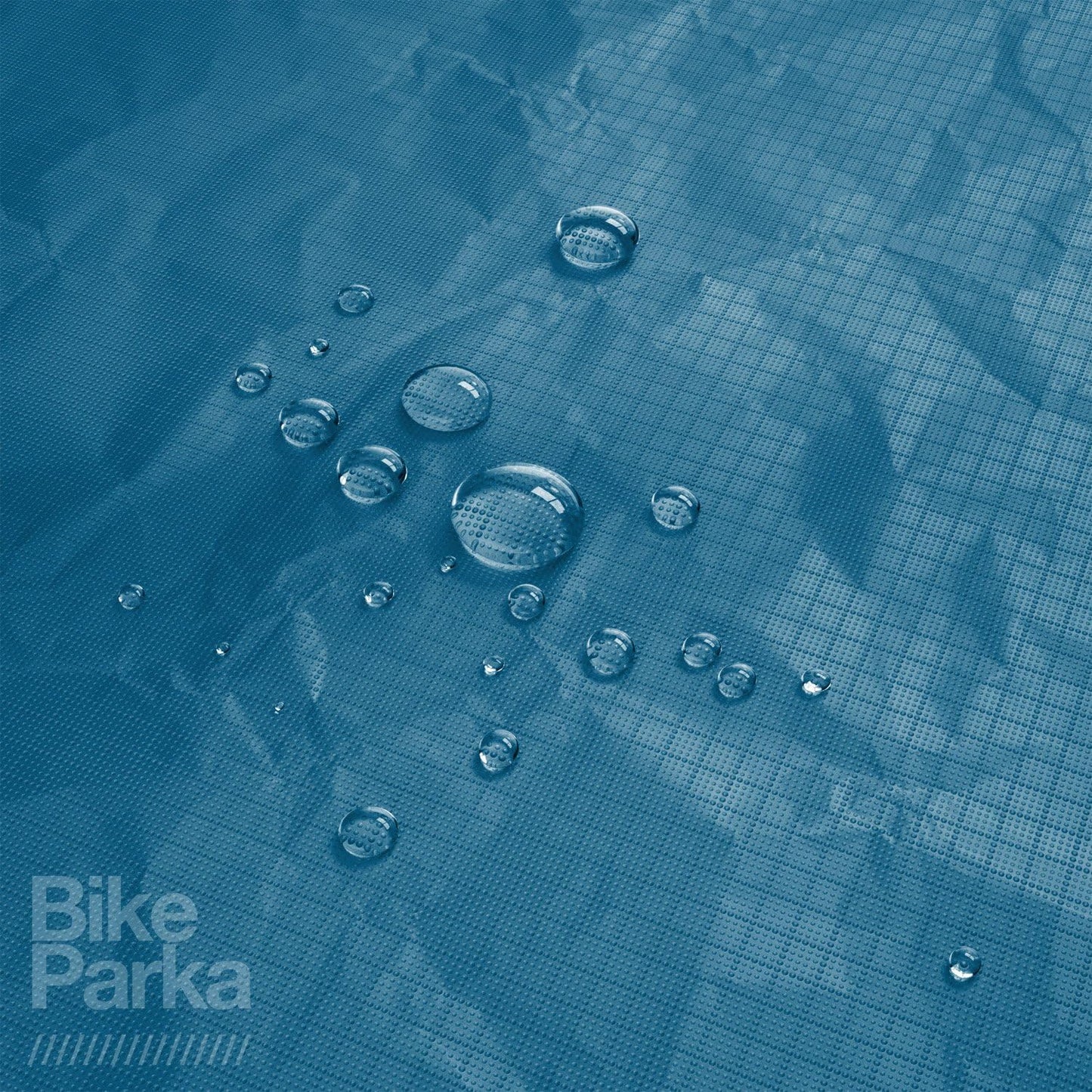 Urban Bike Cover - Waterproof & Durable with Lock-Through Panels, RipStop fabric, Adjustable for Any Bike, Attachable Stuff Sac - Ideal for Bikes in Daily Use (Ciel Blue)